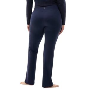 Athleta Navy Elation Straight Leg Legging Pant Regular High Rise Size 2X